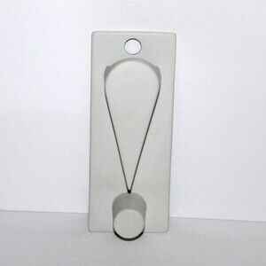 CB2 design Exclamation Vase wall pocket white ceramic modern fun
